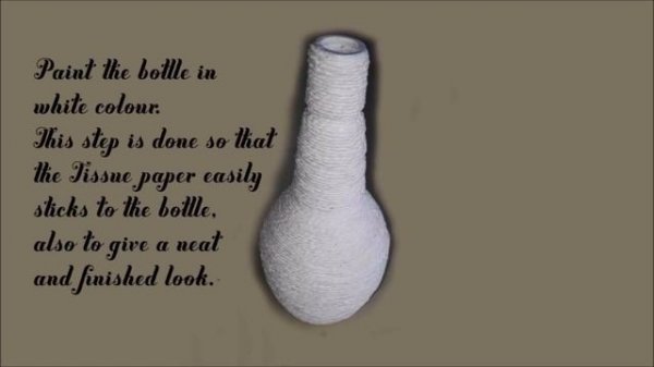 How To : Decoupage on Bottle | Craft Series | Craftziners # 22