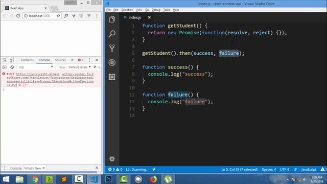 Promises and How to use it | Three State of promises (ES6) - Hindi / Urdu Tutorial смотреть онлайн