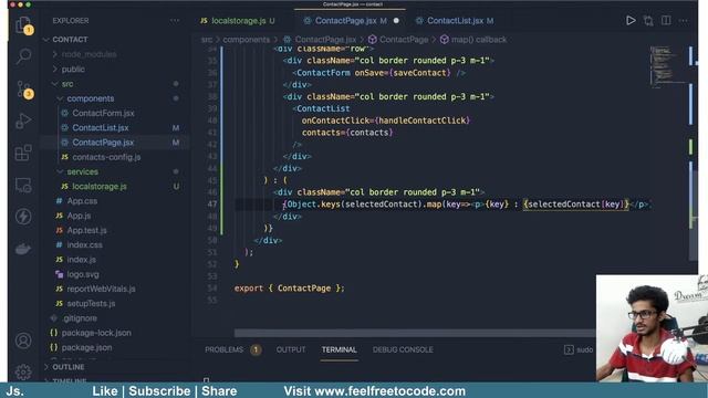 Start With React | Contact App | Part 4 ? смотреть онлайн