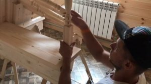 Как крепить балясины/Один из способов.