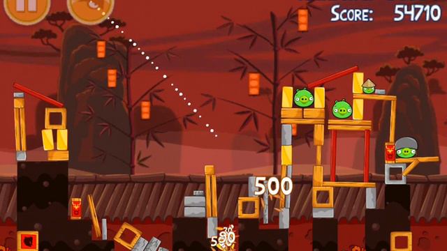 Angry Birds Seasons Year of the Dragon 1-4 2012 Walkthrough 3 Stars смотреть онлайн