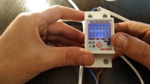 Счетчик на din рейку. Ваттметр. Амперметр. Вольтметр.