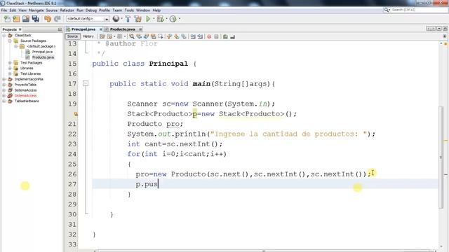 15.-Curso de EDD en Java || Llenar pila con Objetos || Clase Stack. смотреть онлайн
