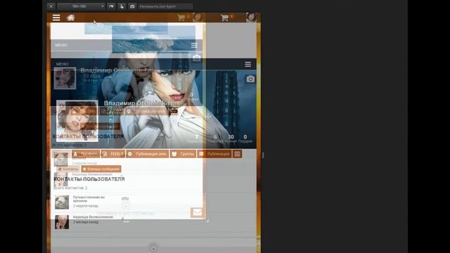 Анимация для меню WP-Recall, на примере шаблона Sunshine смотреть онлайн