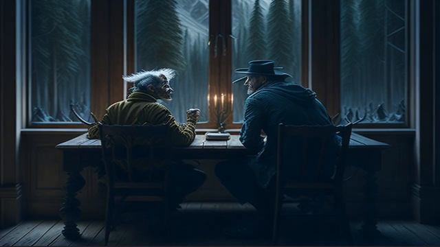 Нейросеть Леонардо. Лесник #корольишут #михаилгоршенев #горшокжив #киш #горшок смотреть онлайн