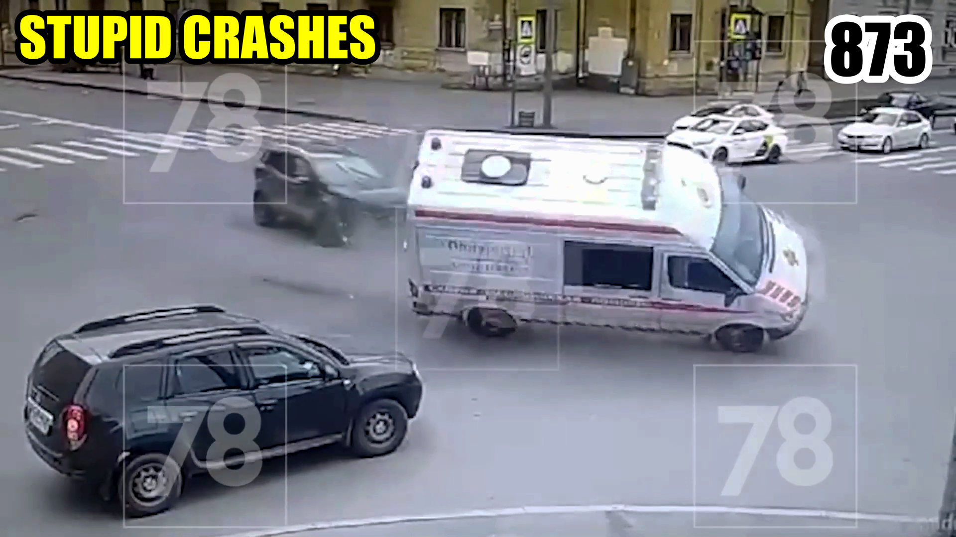 Подборка аварий и дтп на видеорегистратор. 06 04 24 смотреть онлайн