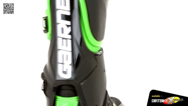 Gaerne SG12 Black/Green Motocross Boots смотреть онлайн