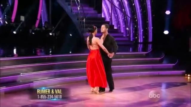 Rumer Willis & Valentin Chmerkovskiy - All dances on DWTS смотреть онлайн
