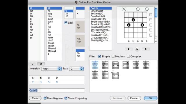 Chap. 5 - 1 How to manage chords in Guitar Pro 6 смотреть онлайн