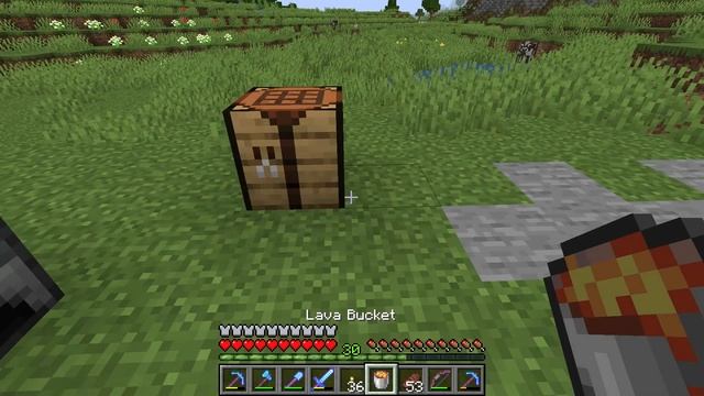 Finding Lava Pools on surface tactic - Minecraft смотреть онлайн
