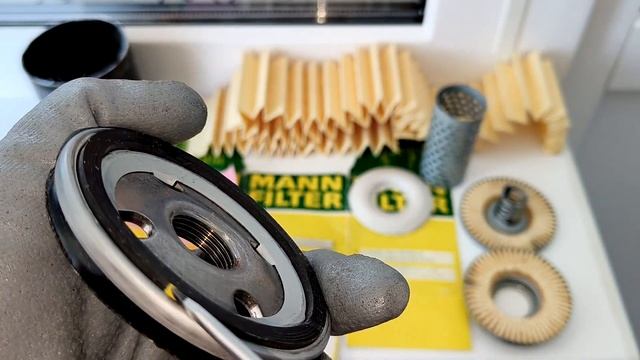 Распил масляного фильтра MANN W713/16 смотреть онлайн