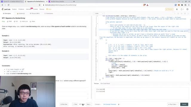 This Question Broke Me | Terrible LeetCode in Kotlin: #977 Squares of a Sorted Array смотреть онлайн