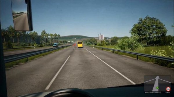HOW BIG IS THE MAP in Fernbus Simulator? Drive Across the Map