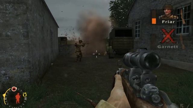 Brothers In Arms: Earned In Blood - Hell's Corners Walkthrough (PC, PS2, XBOX, Wii, MAC)