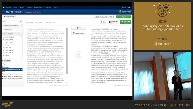 Solving typical problems when translating a Joomla site смотреть онлайн