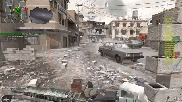 1. Call of Duty 4: Modern Warfare - Игра с читами смотреть онлайн