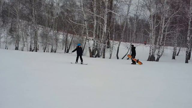 Учебная трасса ГЛК "Банное" смотреть онлайн