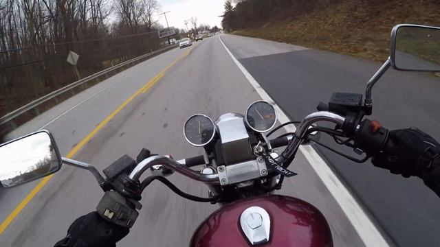 83 Shadow 750 First Ride of 2024 смотреть онлайн