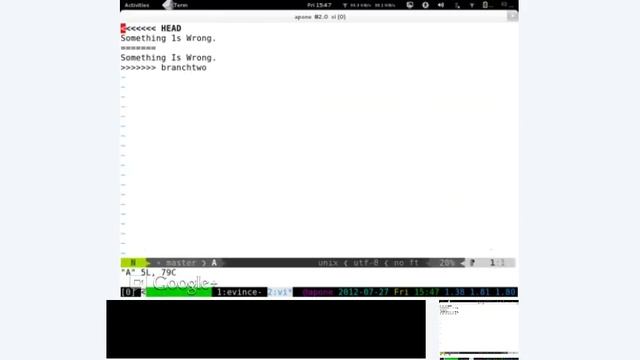 Git mastery in 20-minute increments: Merging and mergetool смотреть онлайн