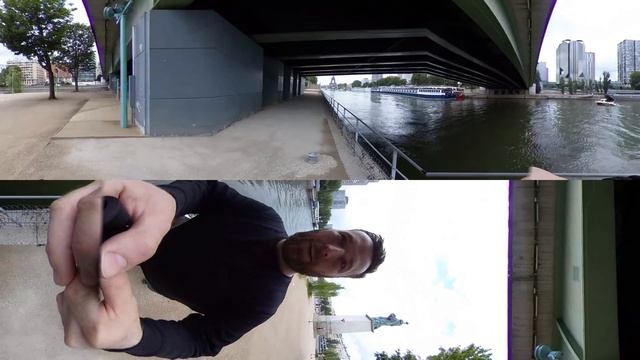 VR View - Paris - Statue of Liberty (Virtual reality / 360) смотреть онлайн