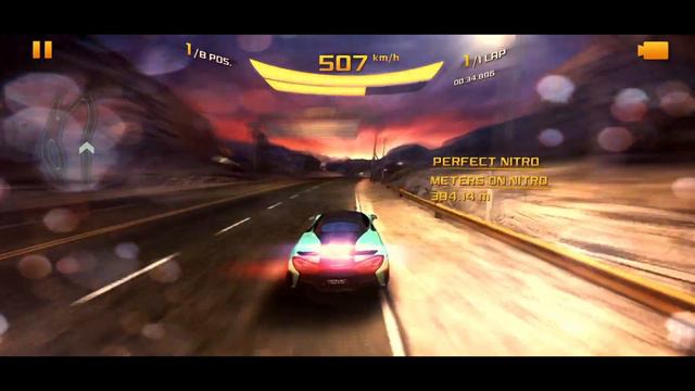 Asphalt 8 | McLaren 600LT | Tires Cup | Test Site: Omega | 0:55:571 смотреть онлайн