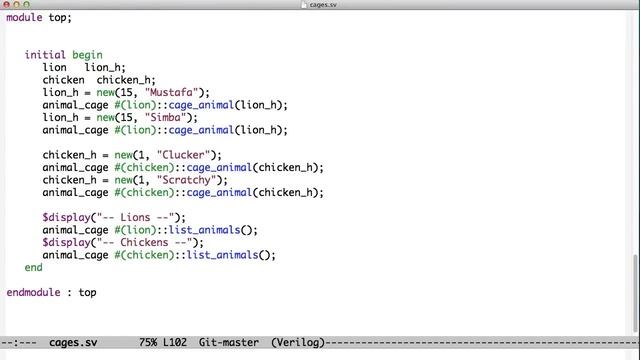 Chapter 8: Parameterized Class Definitions смотреть онлайн