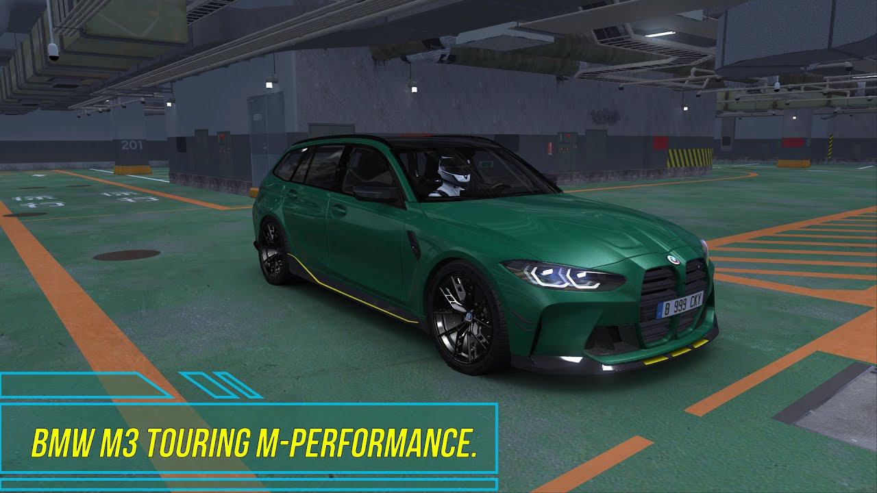 BMW M3 TOURING 2022 G81 M PERFORMANCE - Assetto Corsa. смотреть онлайн