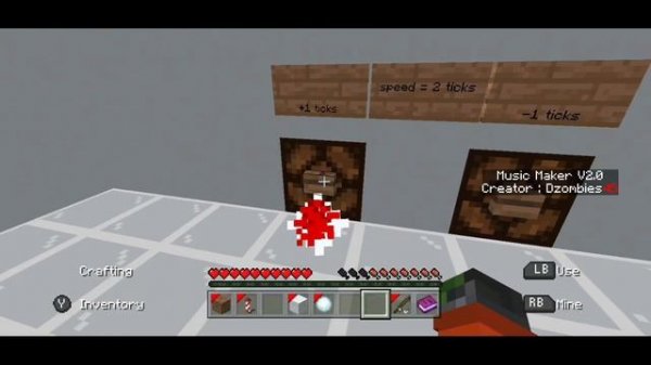 Minecraft Bedrock Music Maker map