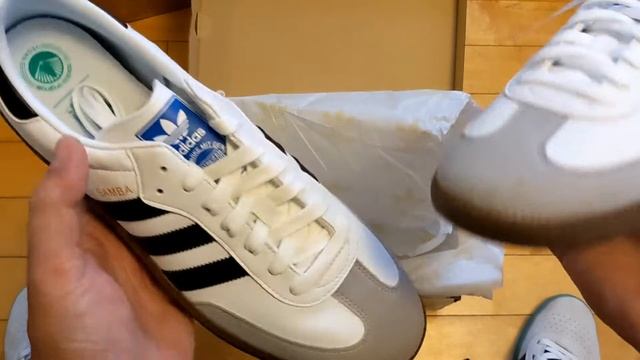 UNBOXING Adidas Samba Vegan - The Cleanest Classic #Lowheat That You Can Buy! #adidas #samba смотреть онлайн