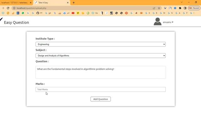 Question Paper Generator in PHP смотреть онлайн