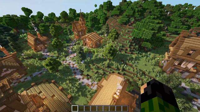 Minecraft - Building a Custom Village for Every Villager Profession! смотреть онлайн