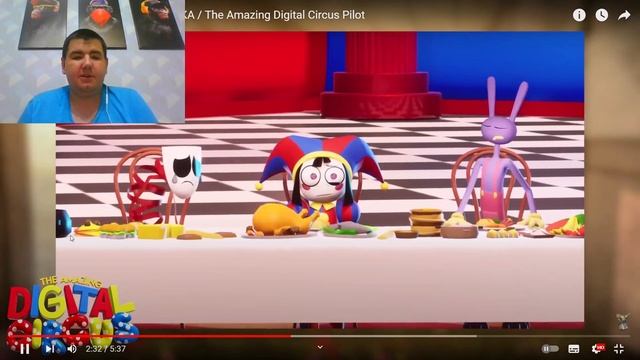 Реакция на ПОМНИ - ГЛАВНАЯ ЗВЕЗДА ЦИРКА / The Amazing Digital Circus Pilot [LanceR Hard] смотреть онлайн