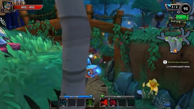 Dungeon Defenders II Gameplay - First Look (2018)