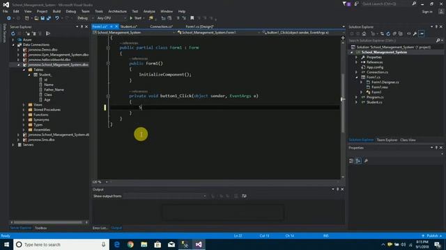 sql server connection and insert,update,delete and search queries part 1 смотреть онлайн