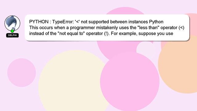 PYTHON : TypeError: ' ' not supported between instances Python смотреть онлайн