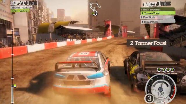 DiRT 2 #7+Новый МИКРОФОН+РУЛЬ смотреть онлайн
