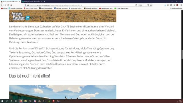 LANDWIRTSCHAFTS SIMULATOR 22: CGI-Trailer LIVE Reaktion, RELEASE, Ingame Bilder?│FarmingSimulator 2 смотреть онлайн