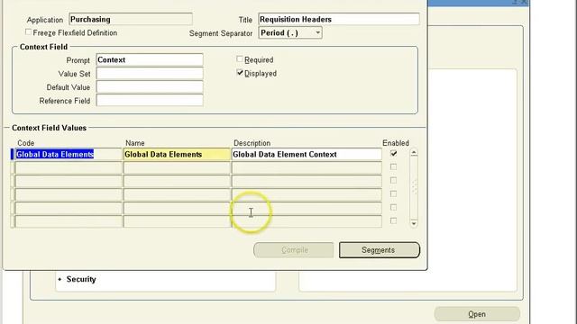 DFF ( Descriptive Flexfield ) in Oracle Applications смотреть онлайн