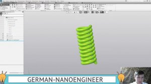 КОМПАС-3D (10 урок, создание модели Пружина, цилиндрическая)