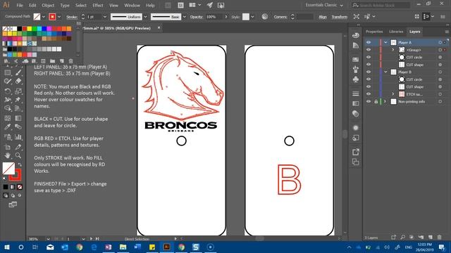 How to use Adobe Illustrator to create a lasercut foosball player смотреть онлайн