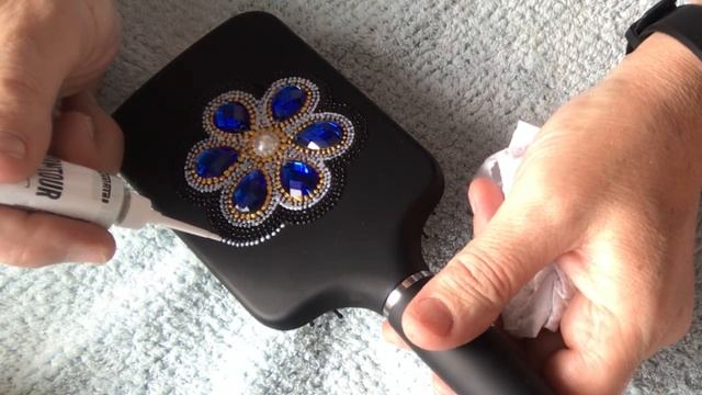 927.  Декор расчески. Точечная роспись. Decor Combs. Spot Painting.