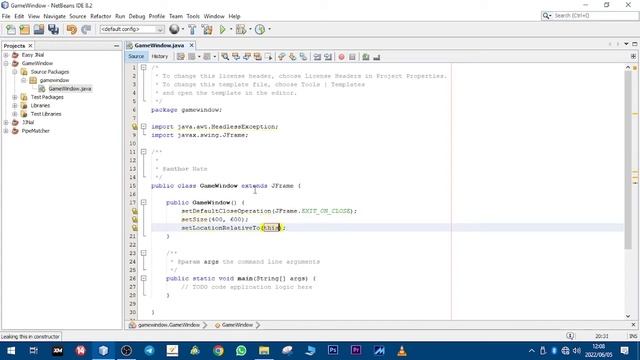 Java Game Programming part 1 - The Window смотреть онлайн