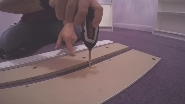 IKEA MALM DESK ASSEMBLY