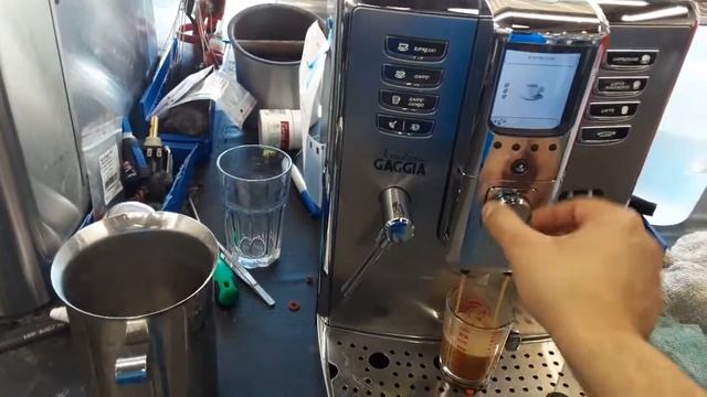 Adjust Grinder and Tune-up - Gaggia Accademia - 5014 test смотреть онлайн