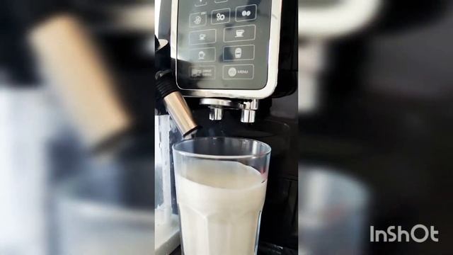 De'Longhi Dinamica ECAM 350.55.B | Fully automatic Coffee Machine with Milk Frothing| Brewing coffe смотреть онлайн