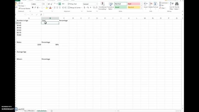 JUST 131: Finding Age Range Using Excel смотреть онлайн