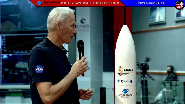 Arianespace - Ariane 5 - VA256 James Webb Telescope - Guiana Space Center - December 25, 2021 смотреть онлайн