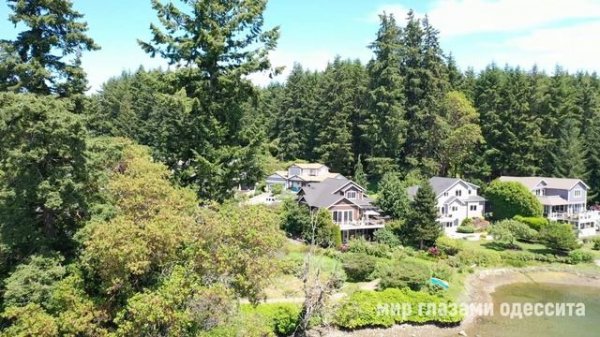 Путешествие на остров Бейнбридж | Природа штата Вашингтон | Bainbridge Island state Washington