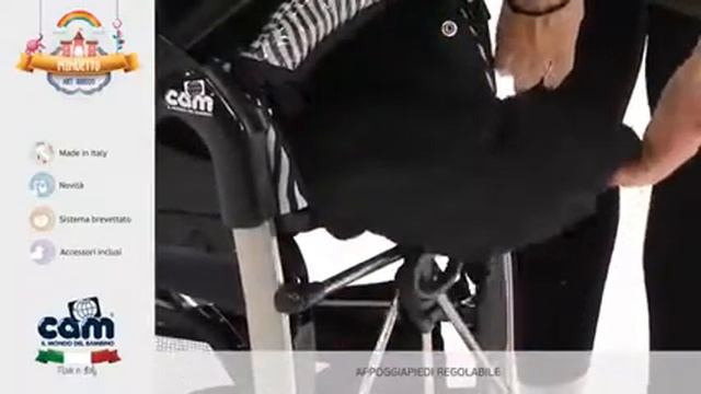 Cam Minuetto Liegebuggy umsetzbare Sitzeinheit 2016 смотреть онлайн