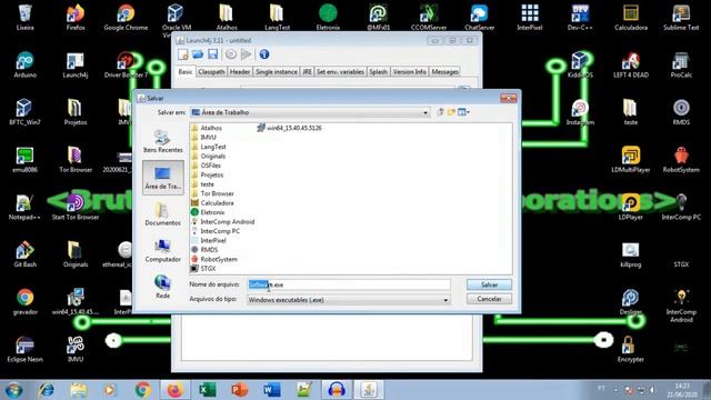 Como converter arquivos JAR para EXE + Ícone no arquivo смотреть онлайн